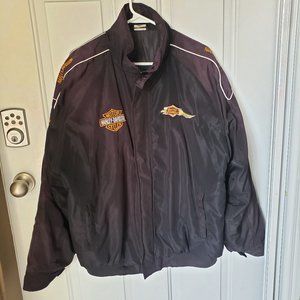 Vintage Harley Davidson Lined Jacket XXL